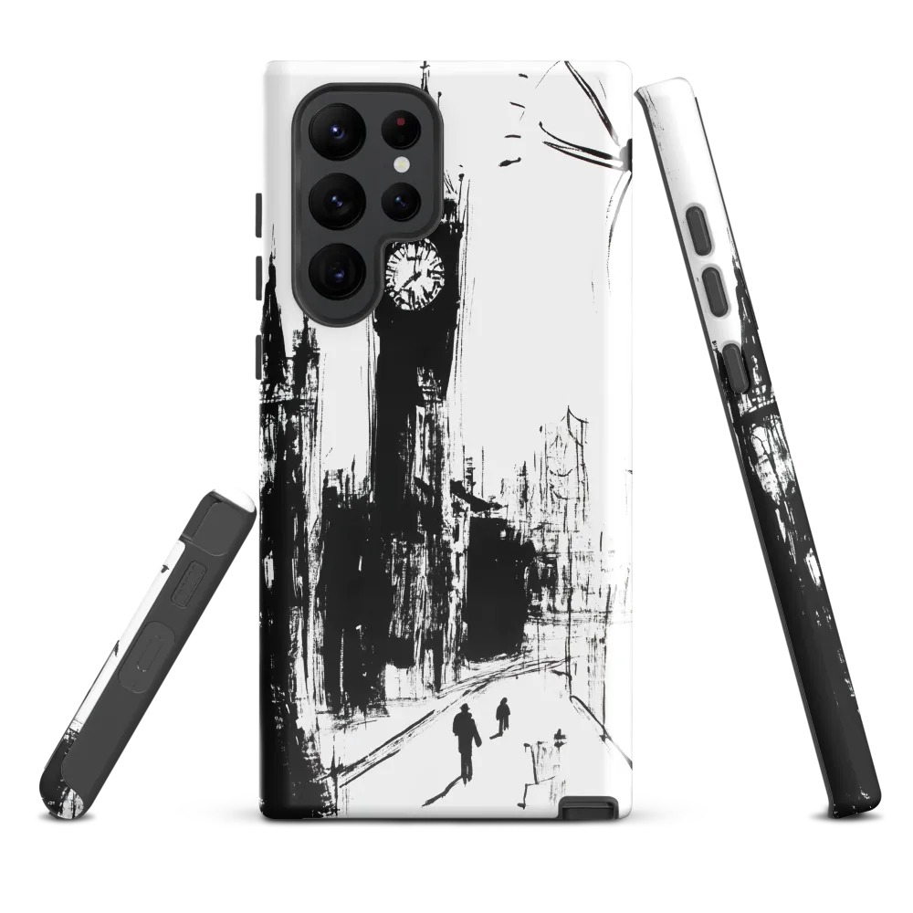 Clock Tower in Motion