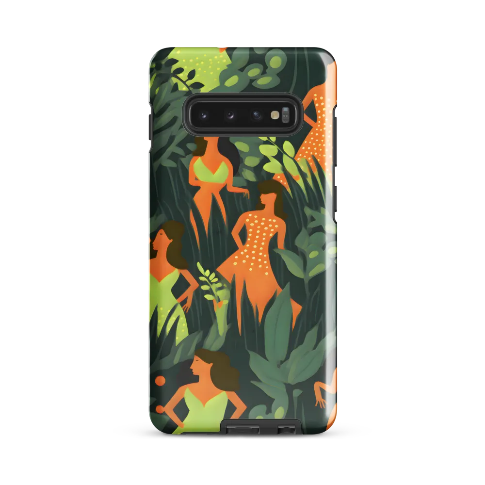 Playful Harmony in Patterns | Phone Case |  S10 Plus | Tough Case | Glossy