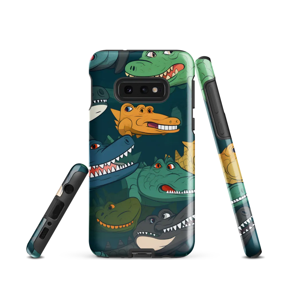 Cheerful Crocodilian Parade