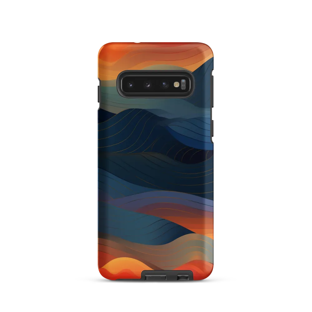 Harmonious Waves at Dusk