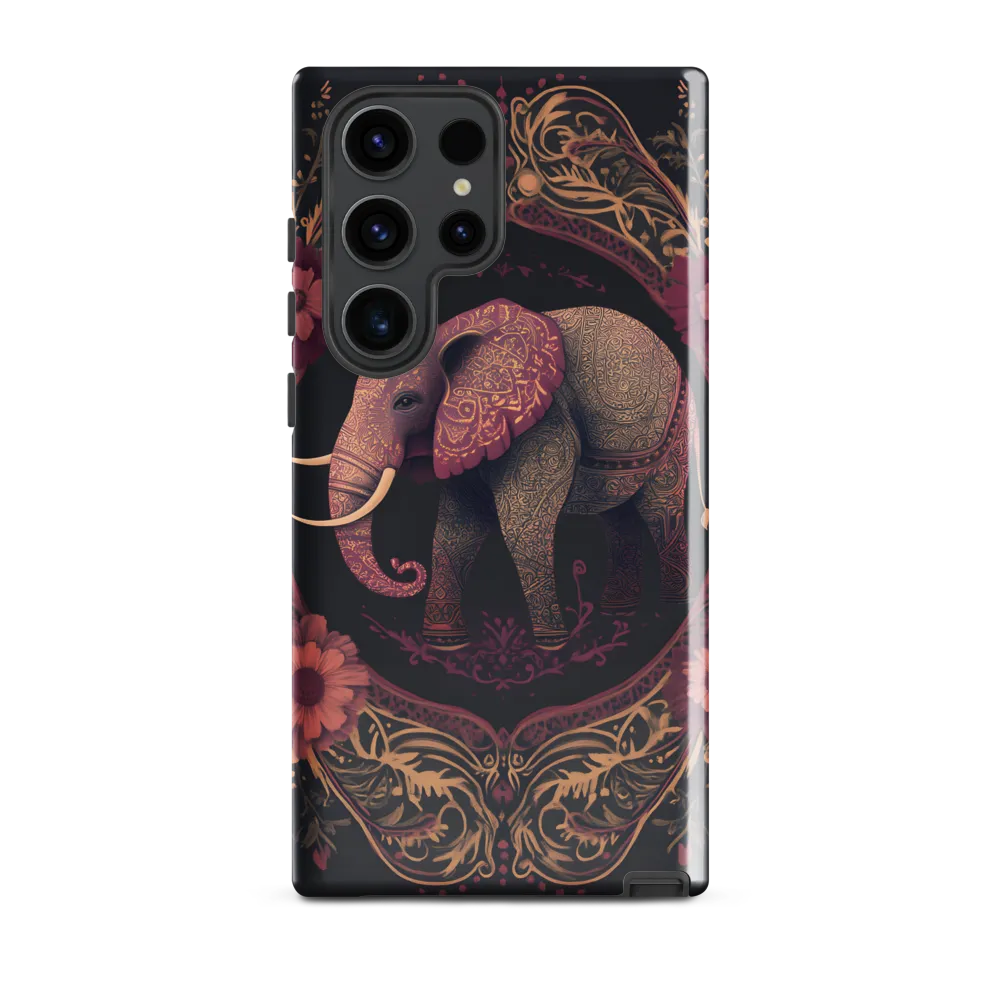 Regal Reverie: The Ornate Elephant