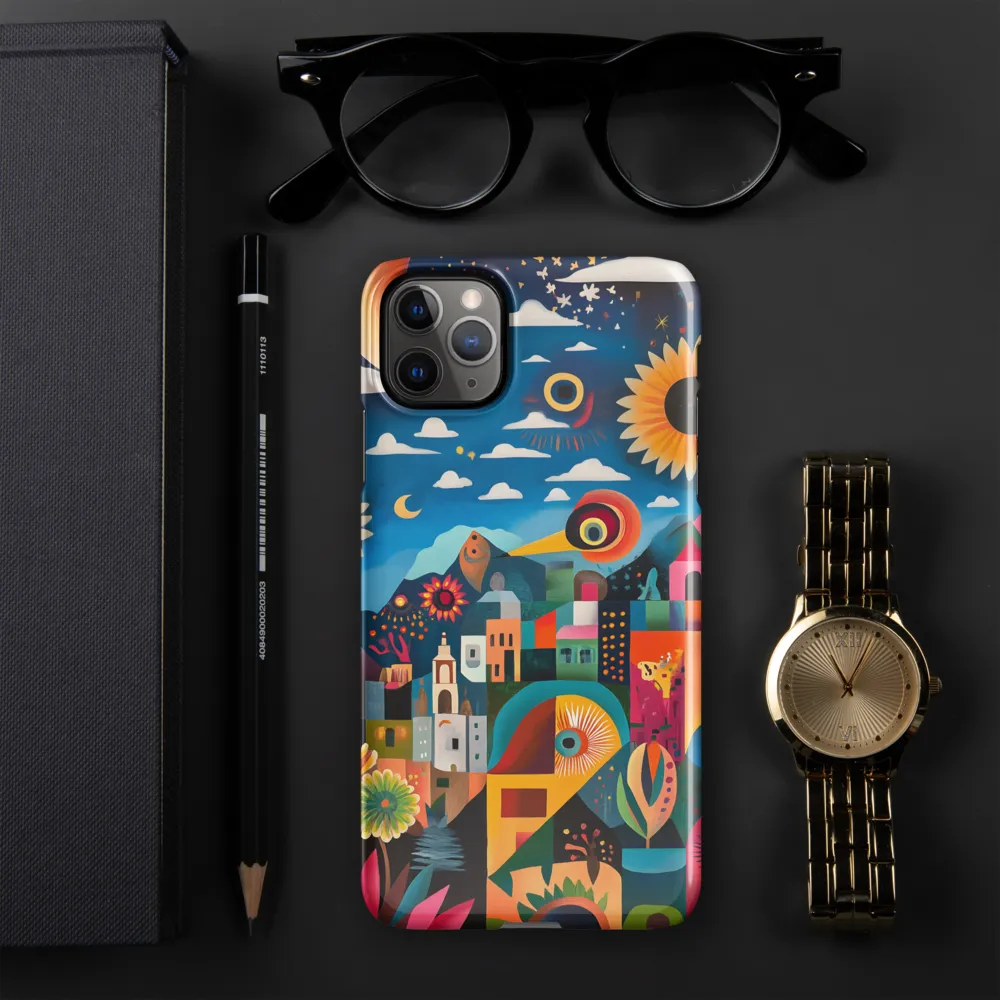 Whimsical Vibrance | Phone Case |  11 Pro Max | Snap Case | Glossy