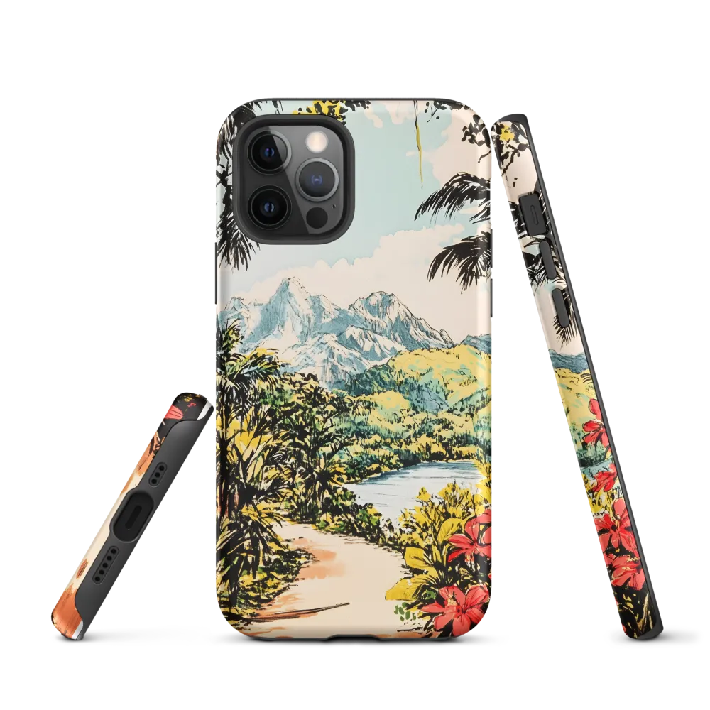Tropical Serenity | Phone Case |  12 Pro | Tough Case | Matte