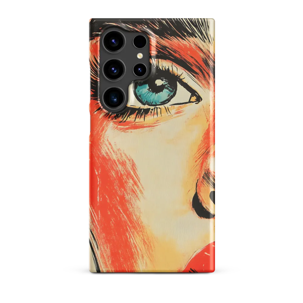 Intense Gaze: A Pop Art Portrait