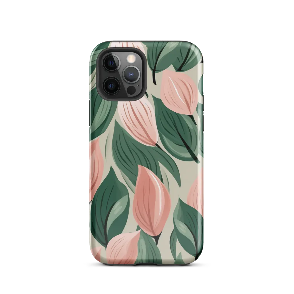 Floral Symphony in Modern Hues | Phone Case |  12 Pro | Tough Case | Glossy