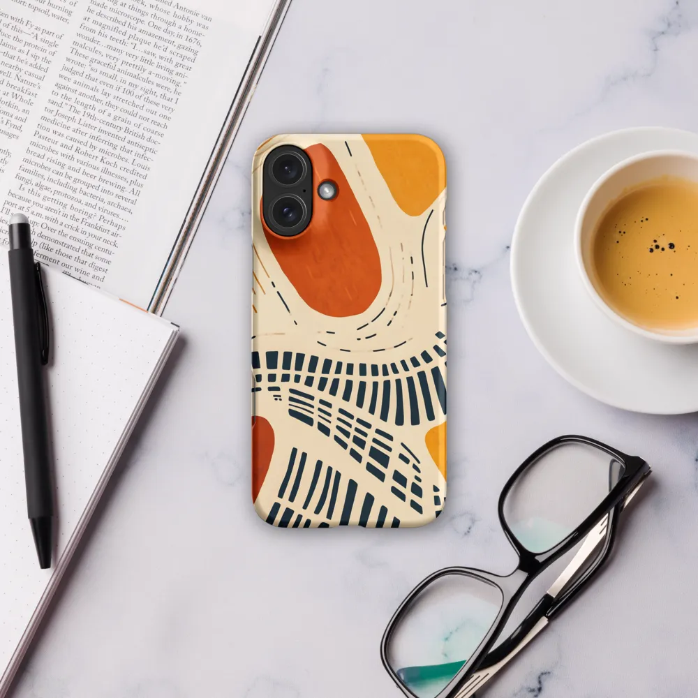 Urban Patterns in Harmony | Phone Case |  16 Plus | Snap Case | Matte