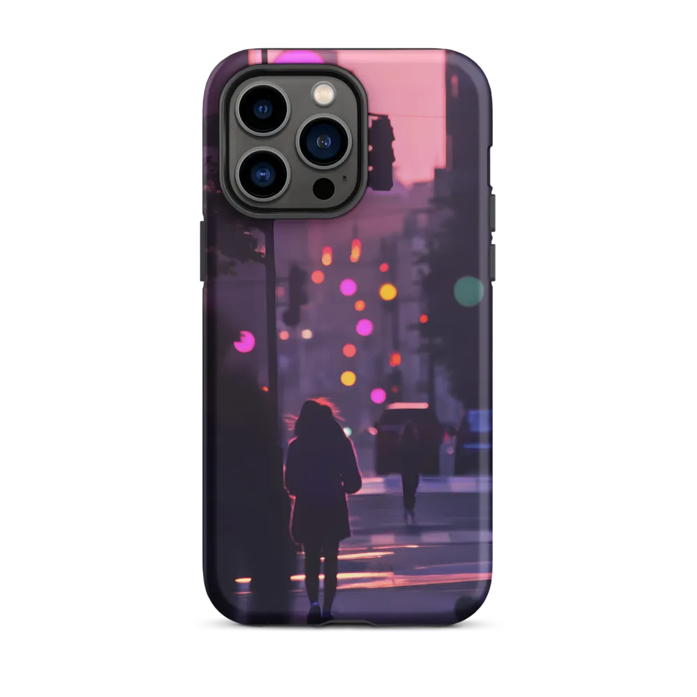 City Silhouettes at Dusk | Phone Case |  14 Pro Max | Tough Case | Matte