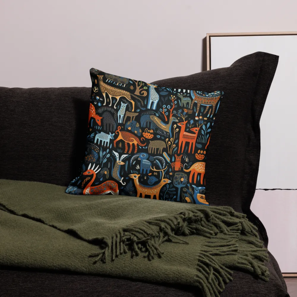 Whimsy in the Wild | Pillow | 18″×18″