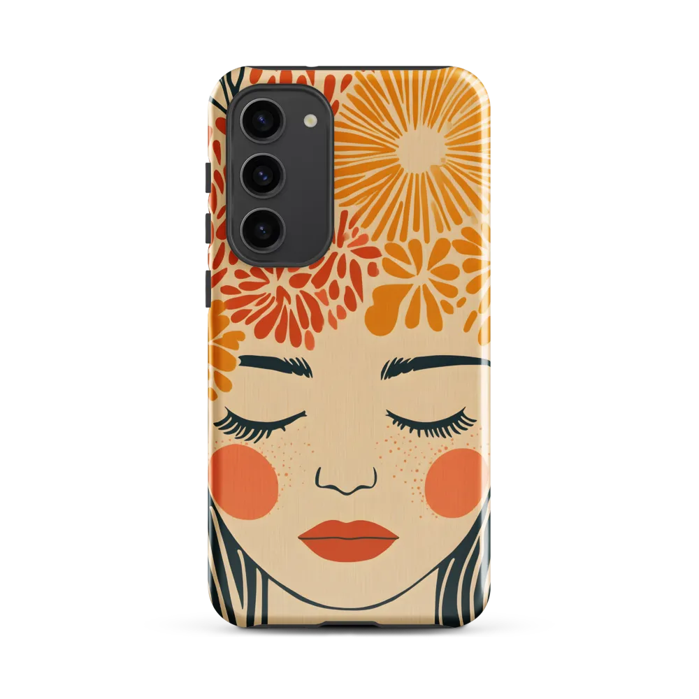 Serenity in Bloom | Phone Case |  S23 Plus | Tough Case | Glossy