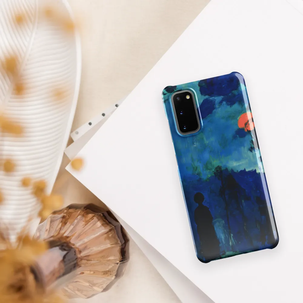 Solitude in Blue | Phone Case |  S20 | Snap Case | Glossy