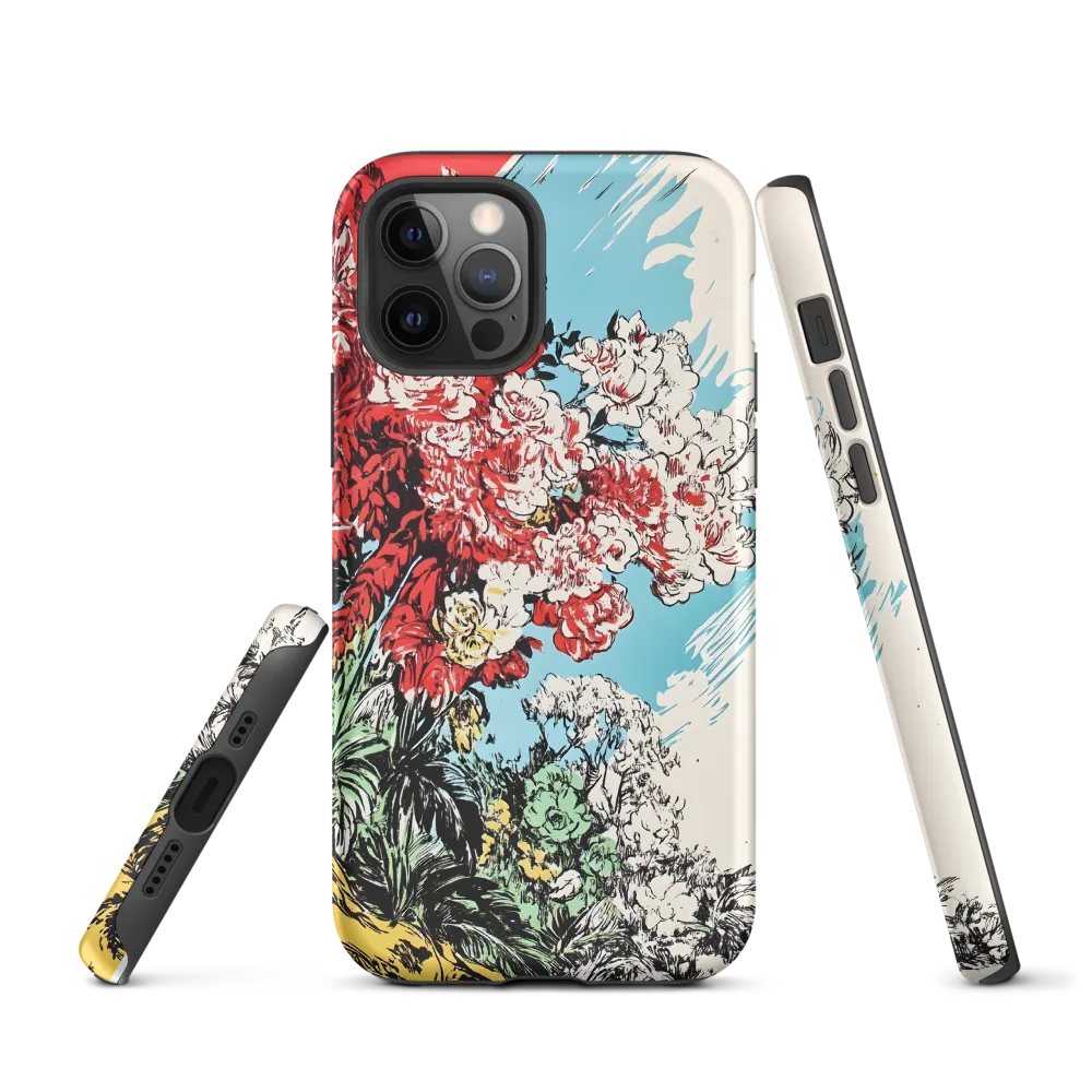 Floral Symphony in Bold Colors