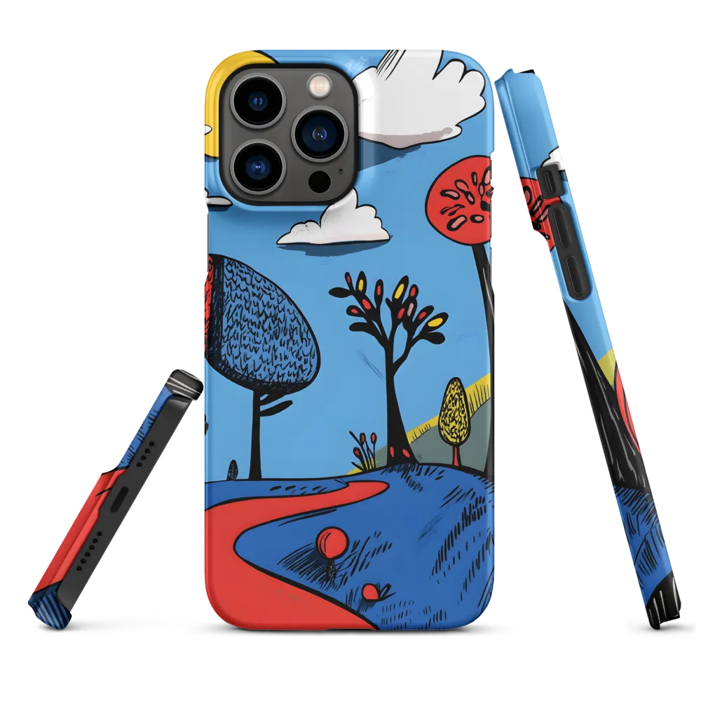 A Playful Journey Through Whimsical Woods | Phone Case |  13 Pro Max | Snap Case | Matte