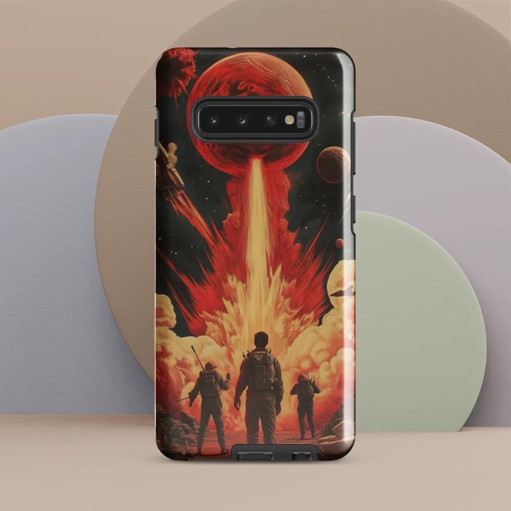 Eruption of the Cosmos | Phone Case |  S10 Plus | Tough Case | Glossy