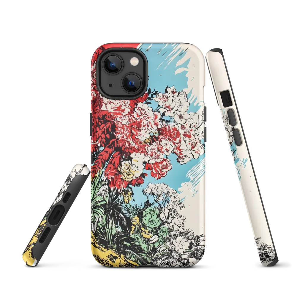 Floral Symphony in Bold Colors