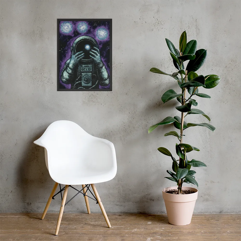 Beyond the Stars | Poster with Black Frame | 18″×24″