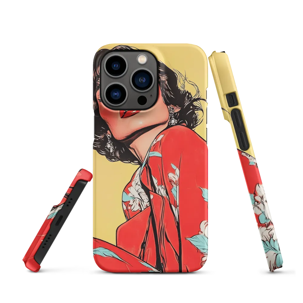 Striking Elegance in Pop Art | Phone Case |  13 Pro | Snap Case | Matte