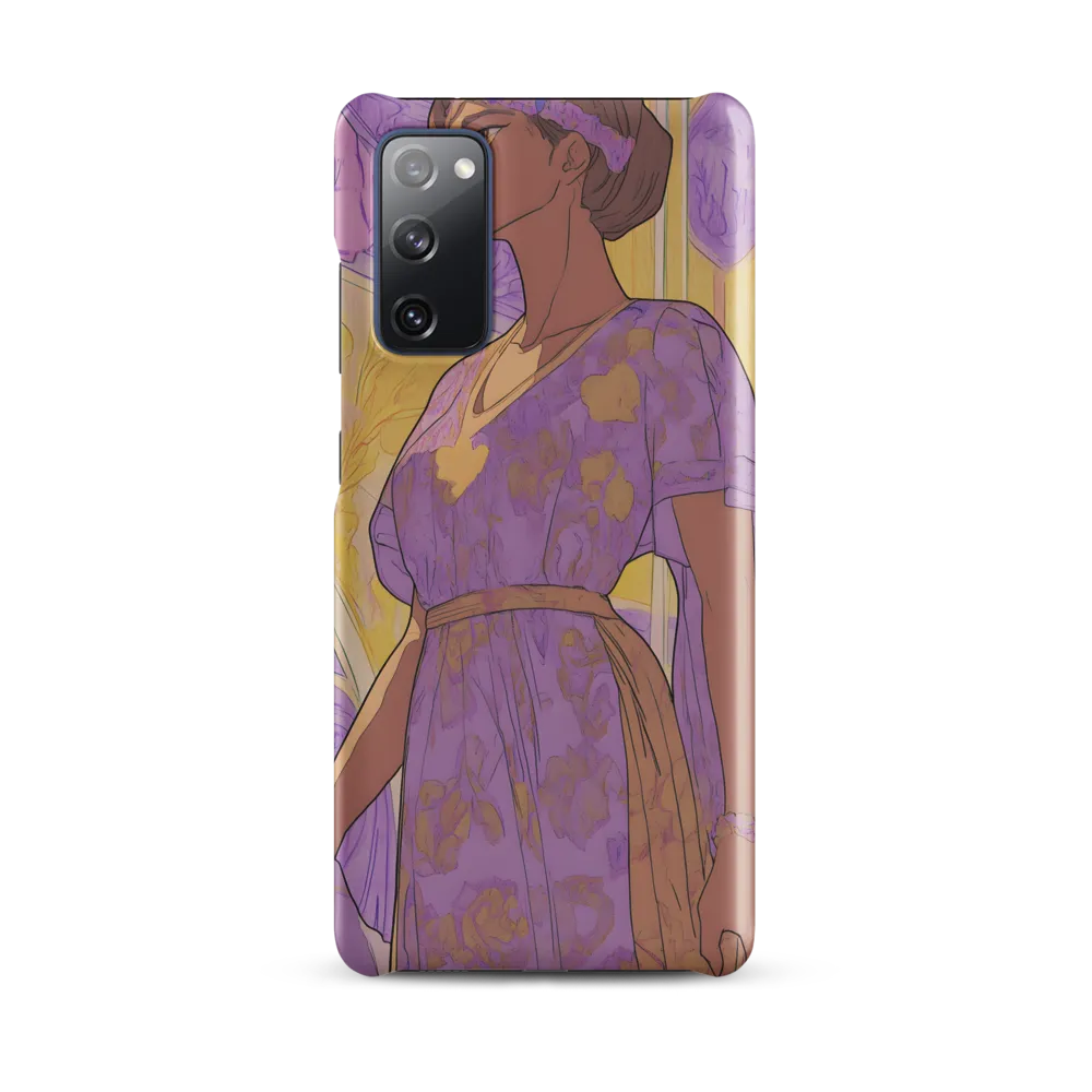 Elegance in Floral Harmony | Phone Case |  S20 FE | Snap Case | Matte