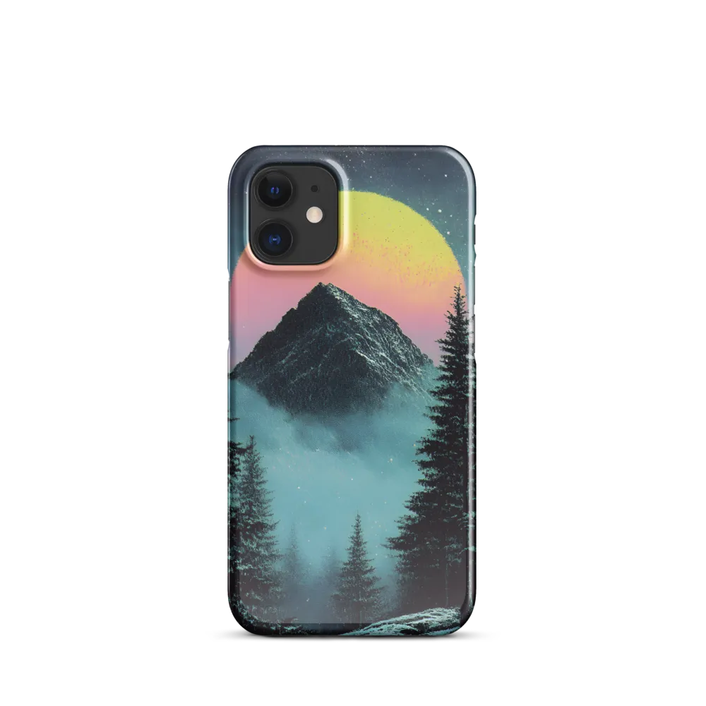 Ethereal Peaks Under Celestial Lights
