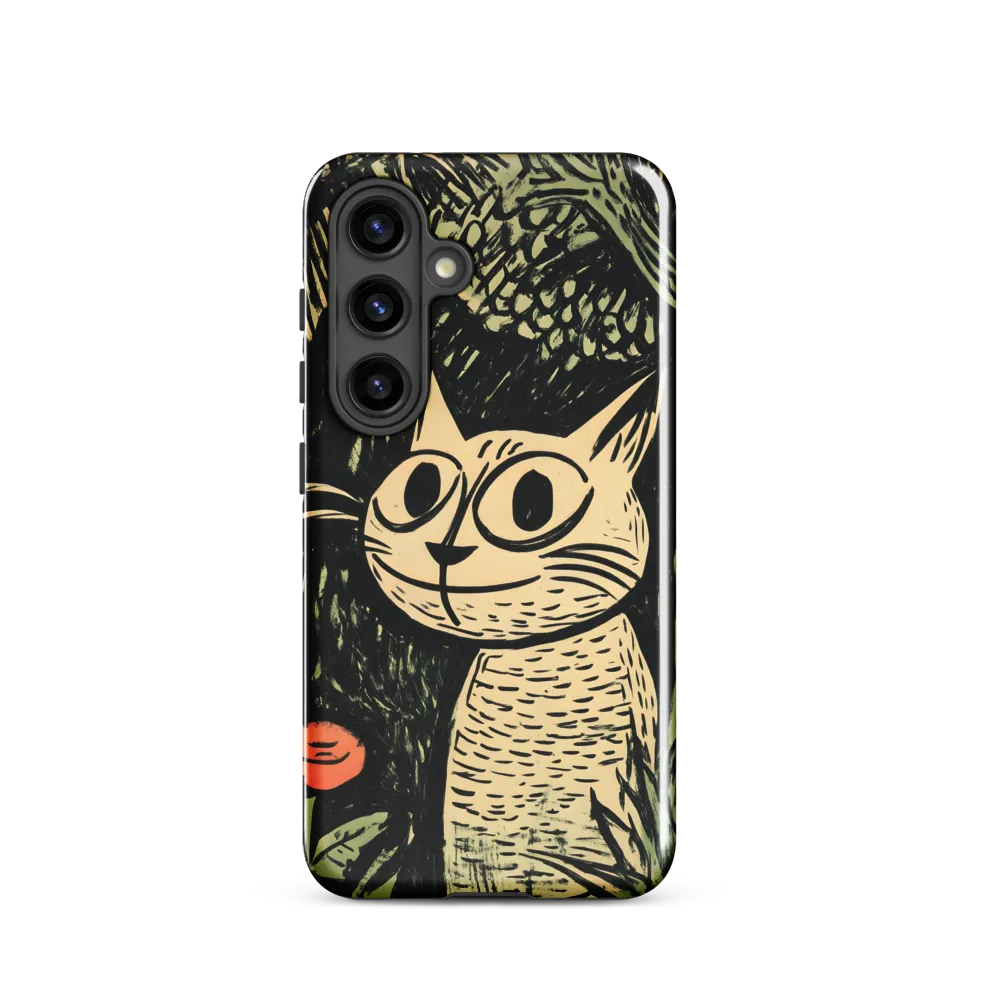 Whimsical Cat in the Forest