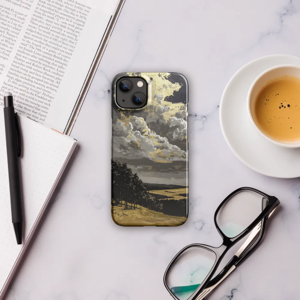Golden Serenity in a Dramatic Sky | Phone Case |  13 | Snap Case | Glossy