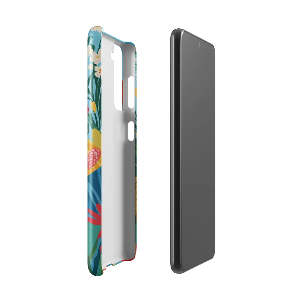 Dancing Among Blossoms | Phone Case |  S21 | Snap Case | Glossy