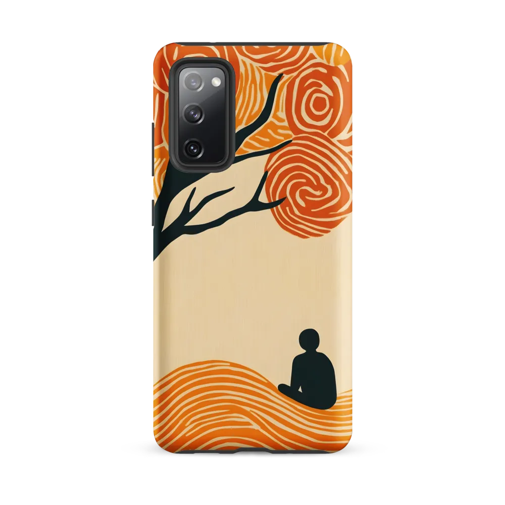 Silent Reflections under Swirling Leaves