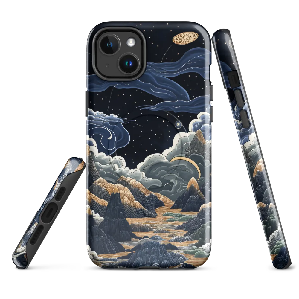 Celestial Harmony: Peaks and Planets