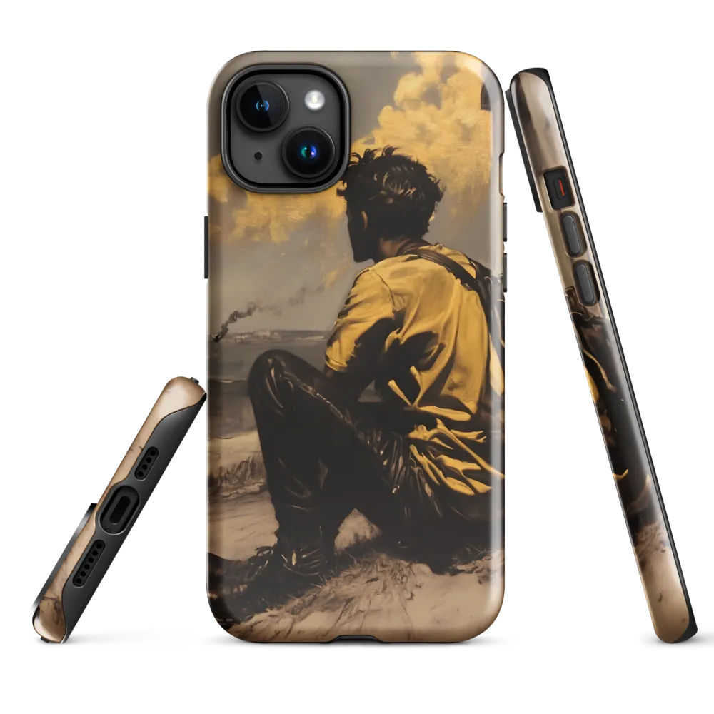 Reflections by the Shore | Phone Case |  15 Plus | Tough Case | Glossy