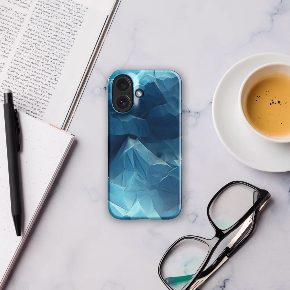 Serenity in Blue | Phone Case |  16 | Snap Case | Glossy