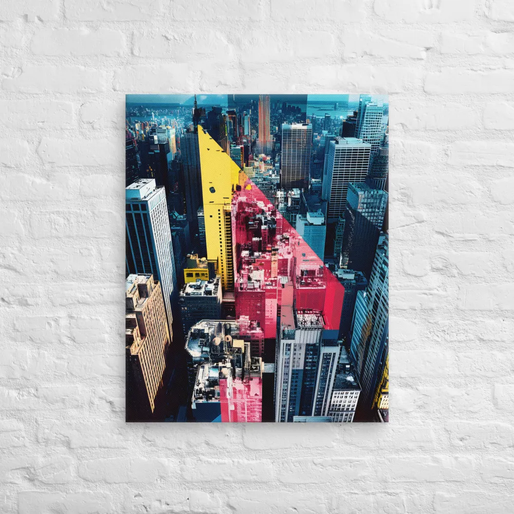Dynamic Urban Symphony | Canvas | 24″×30″