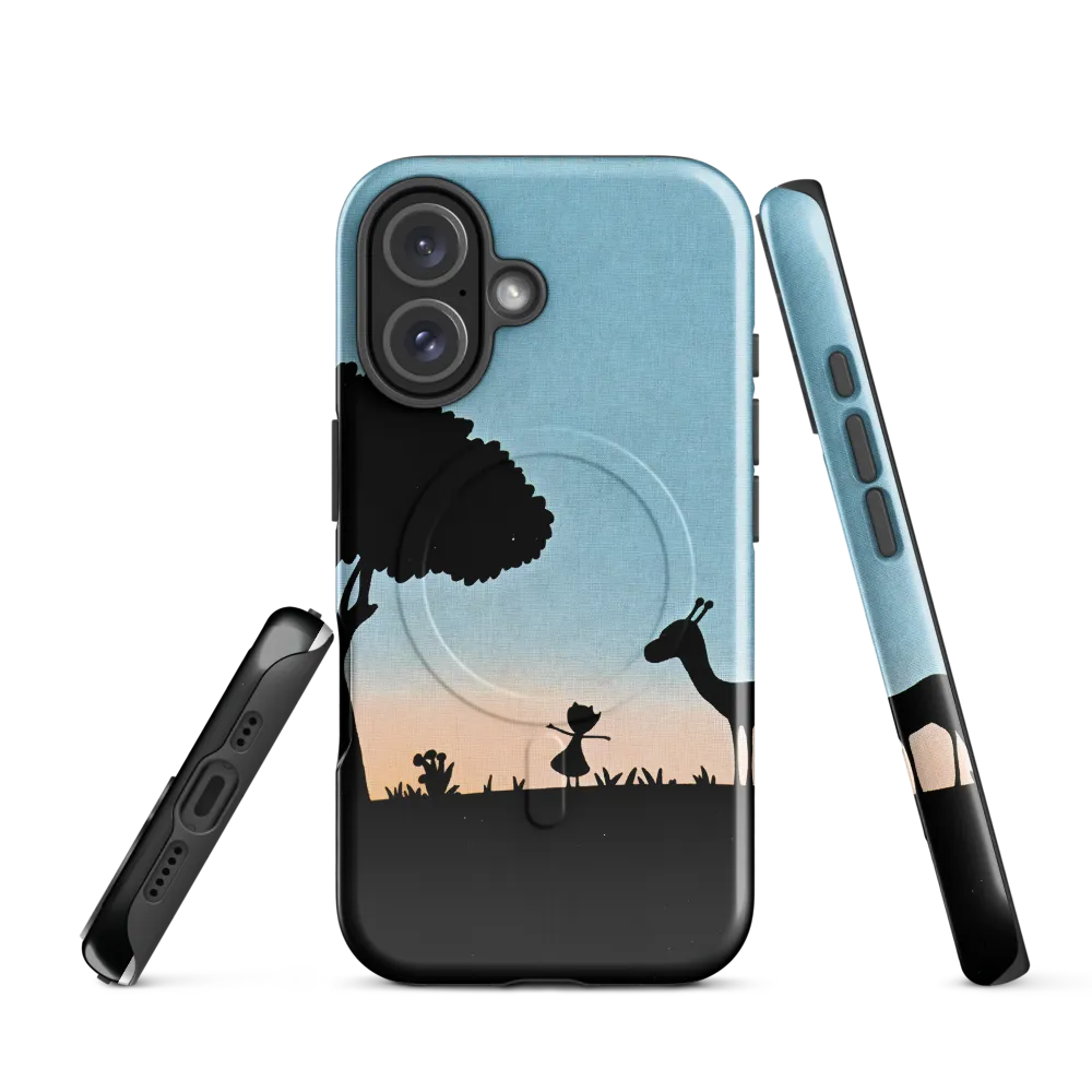Curiosity in the Silhouette | Phone Case |  16 | MagSafe® Tough Case | Glossy