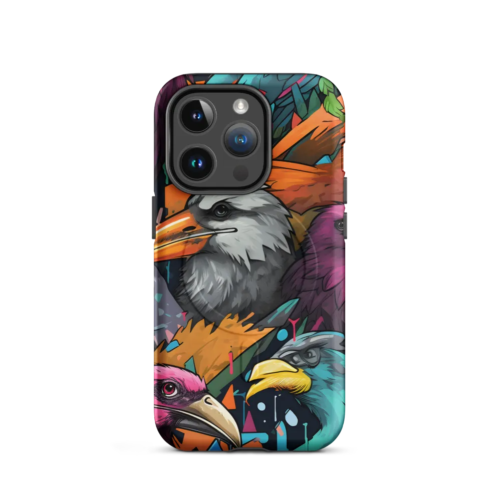 Avian Vortex: A Celebration of Color and Form
