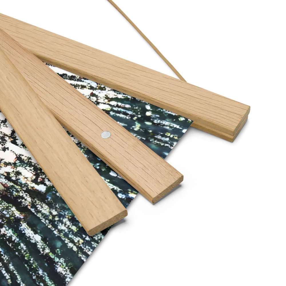 Fractured Identity | Poster With Oak Wood Hanger | 18″×18″