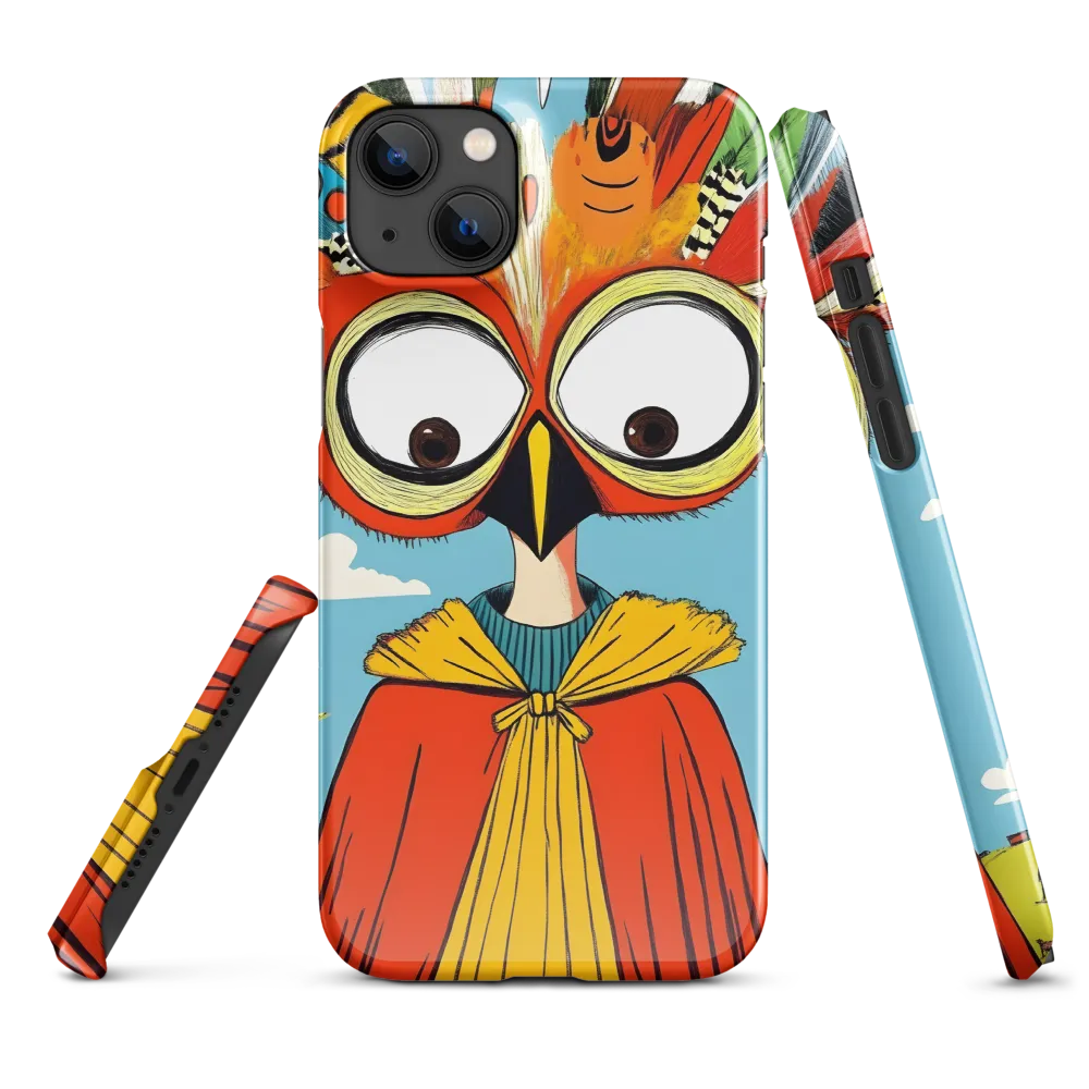 A Whimsical Encounter: The Owl-Human Fusion