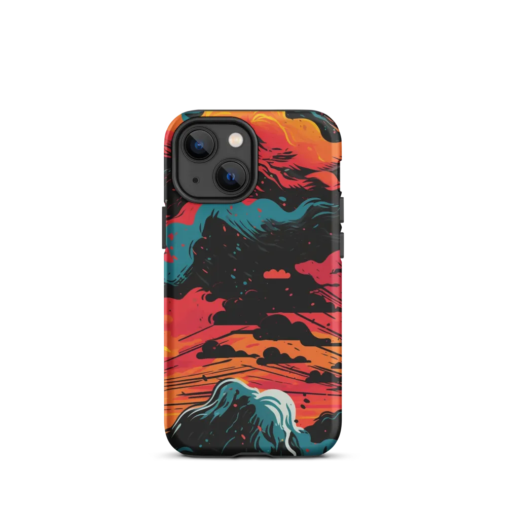 Ethereal Twilight: A Dramatic Landscape in Motion