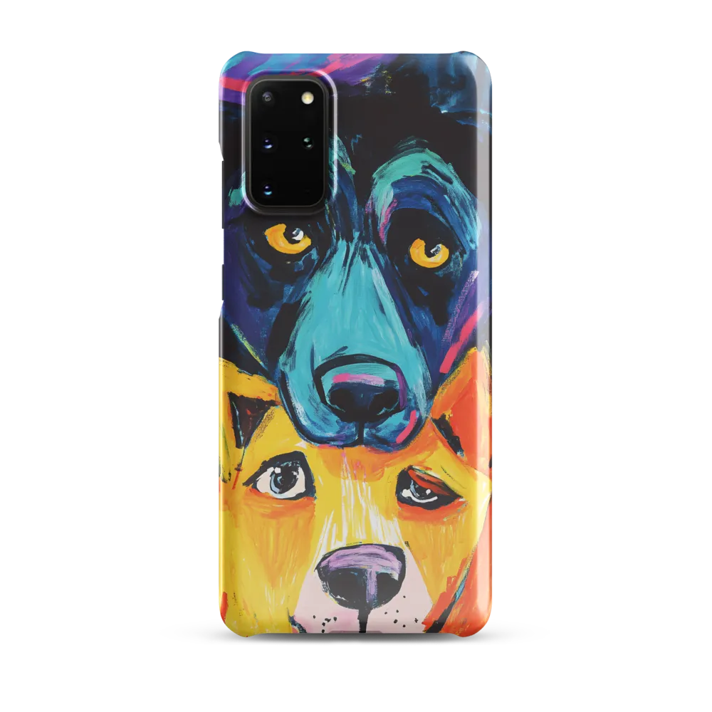 Vibrant Companions: An Expression of Canine Spirit