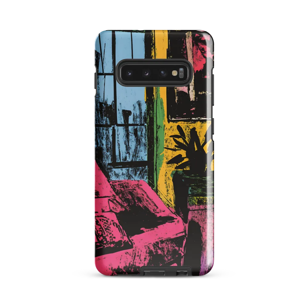 Vibrant Living: A Playful Interior | Phone Case |  S10 Plus | Tough Case | Glossy