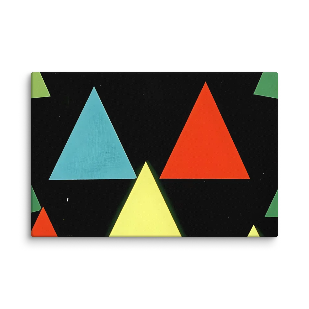 Geometric Harmony in Color | Canvas | 20″×30″