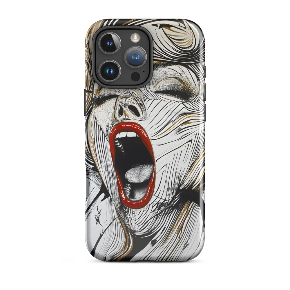The anguished scream