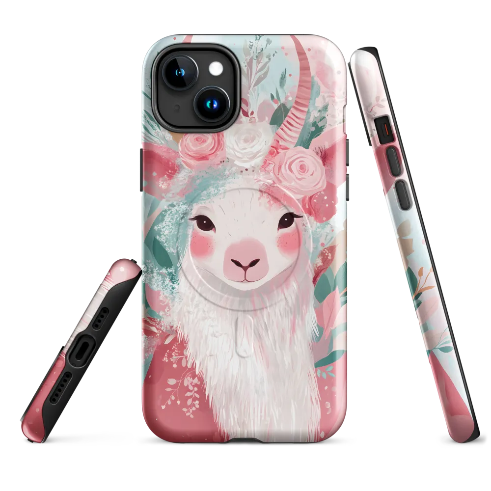 Spring Whimsy: The Floral Goat