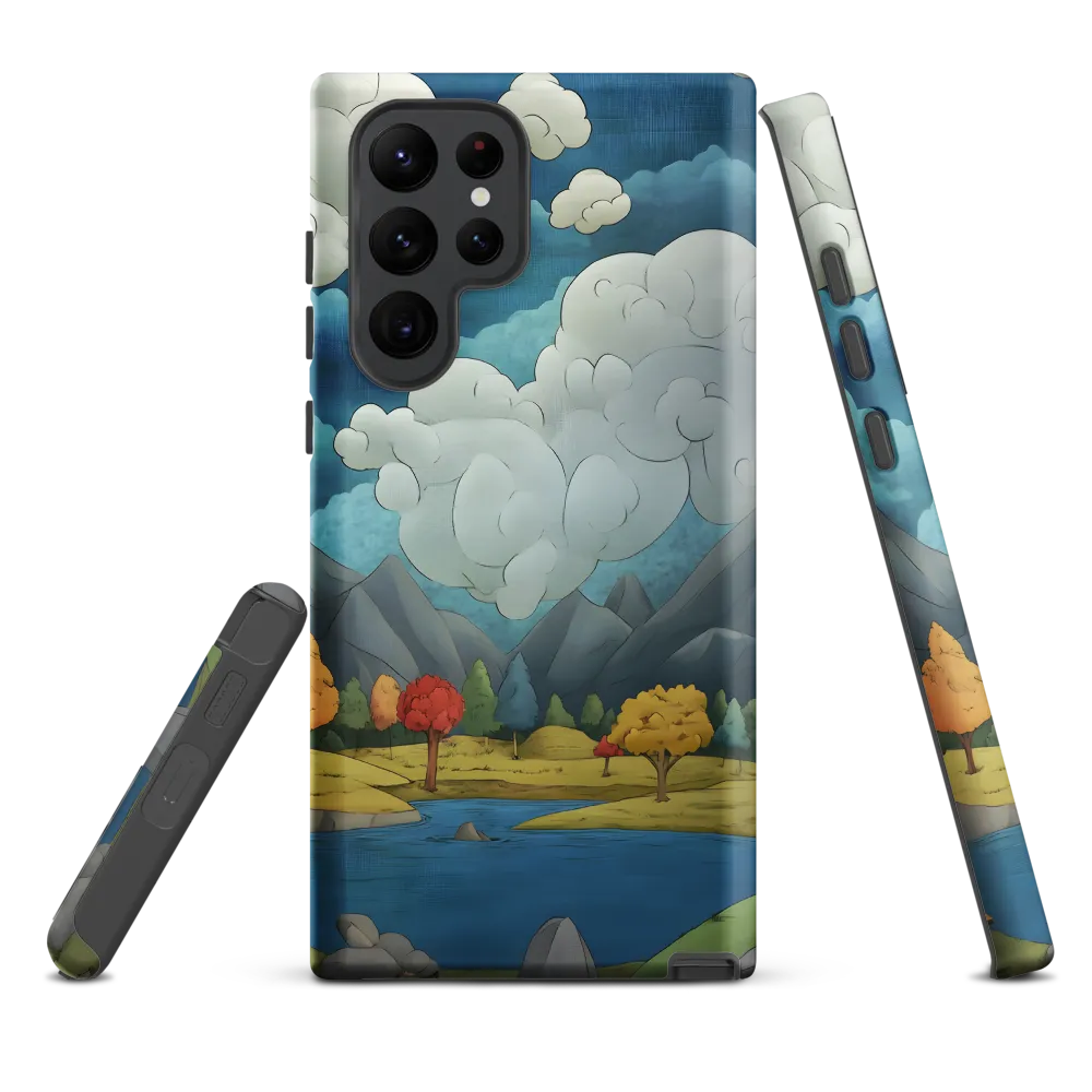 Whimsical Serenity: A Tranquil Landscape