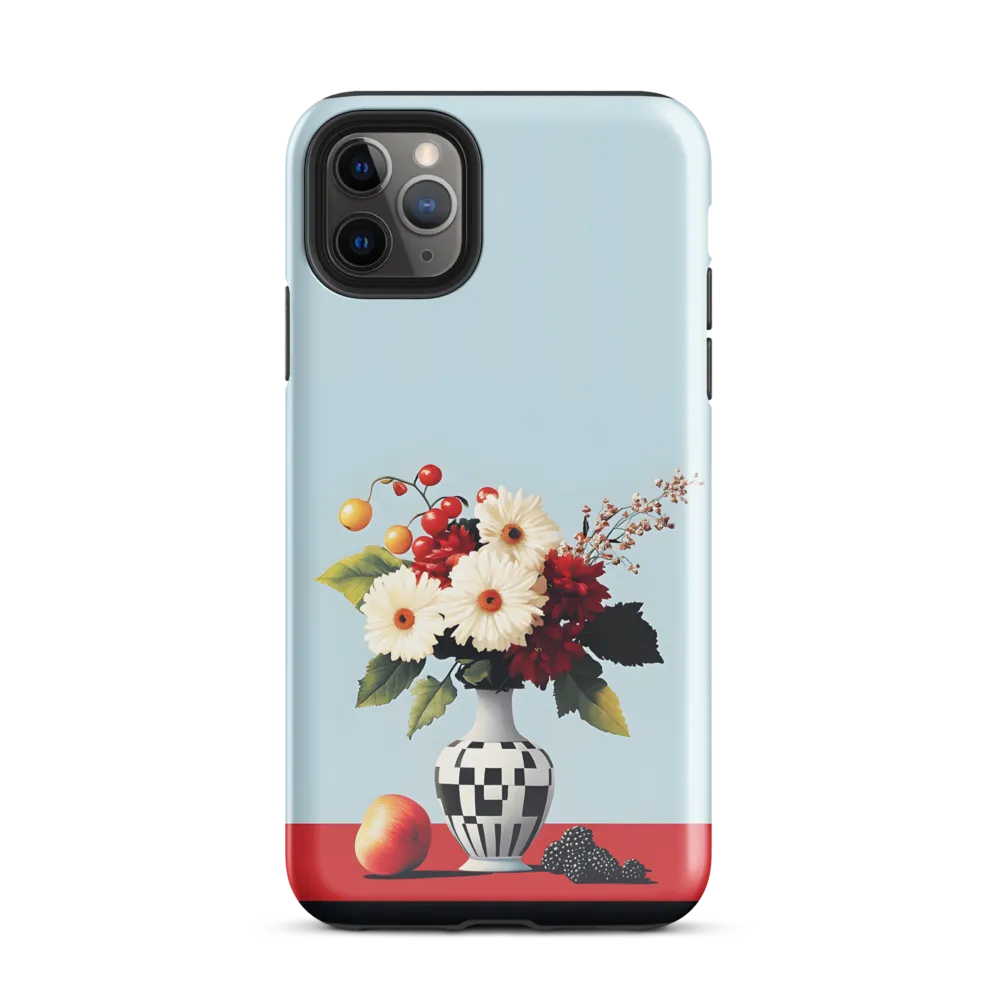 Floral Symphony: A Modern Still Life | Phone Case |  11 Pro Max | Tough Case | Glossy