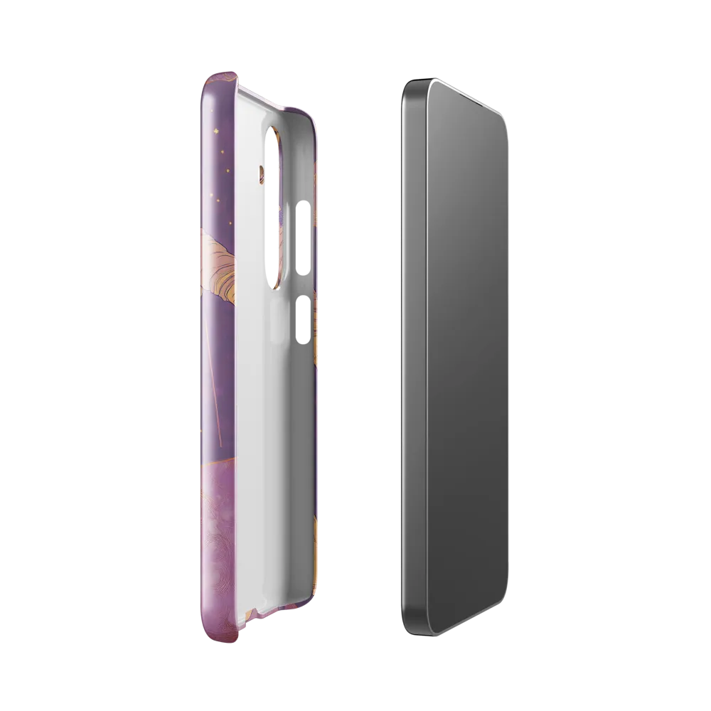 Floating Through the Cosmos | Phone Case |  S24 | Snap Case | Glossy