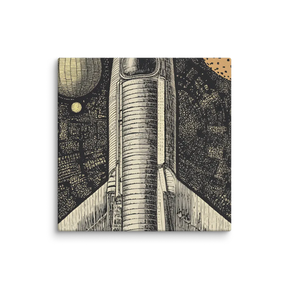 Voyage to the Unknown | Canvas | 6″×6″