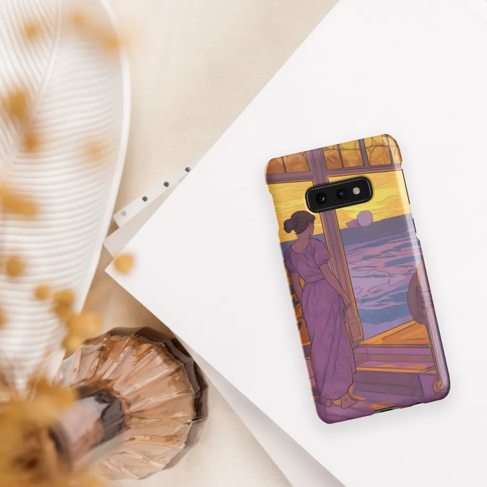 Whispers of the Sunset | Phone Case |  S10e | Snap Case | Matte