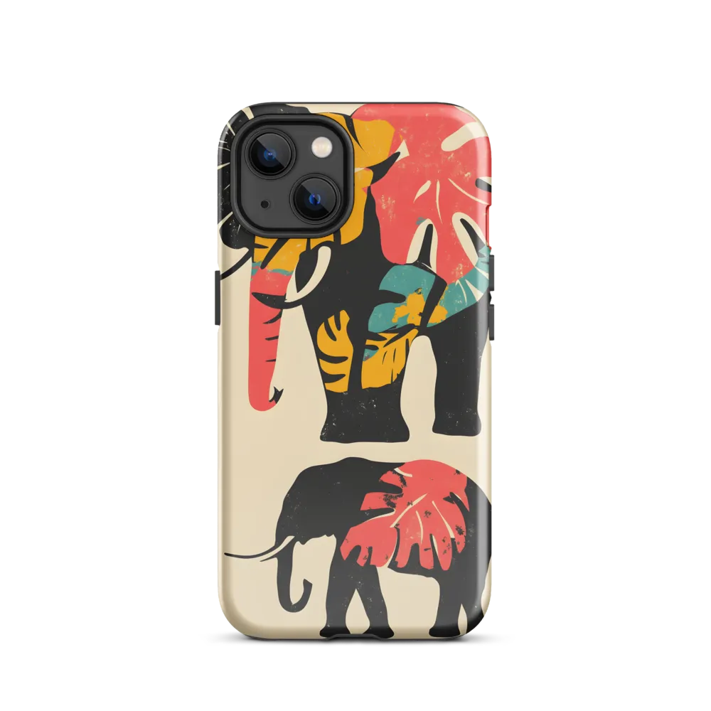 Tropical Elegance: The Elephant's Dance