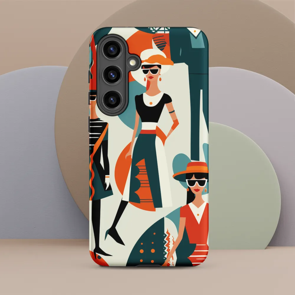 Chic Figures in Pop Art