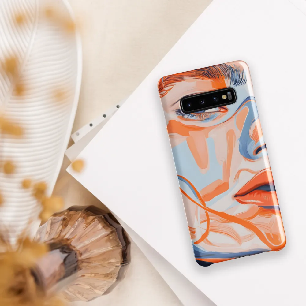 Echoes of Color: A Contemporary Portrait | Phone Case |  S10 Plus | Snap Case | Glossy