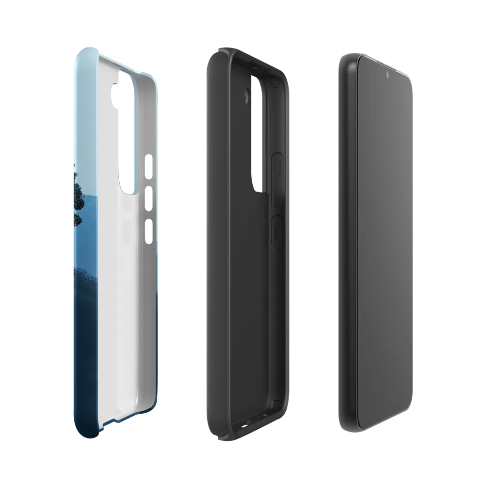 Solitude in Blue | Phone Case |  S22 | Tough Case | Matte