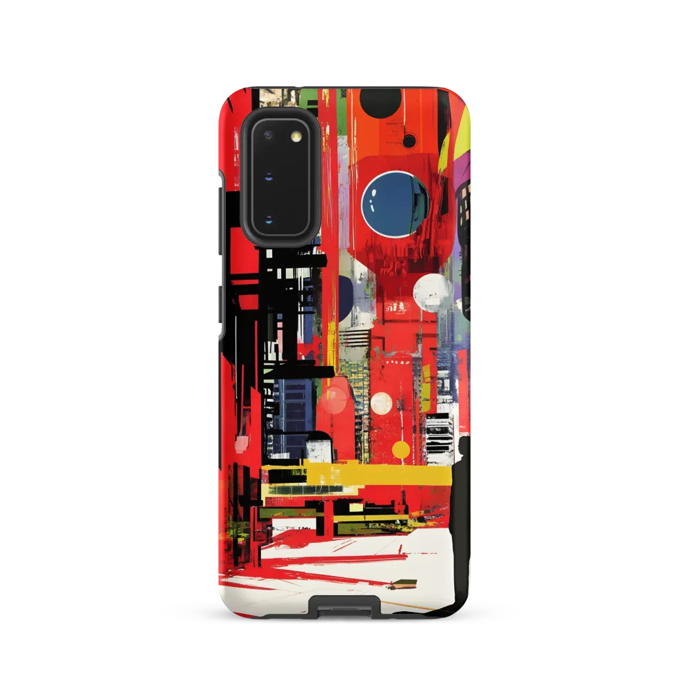 Urban Echoes: A Futuristic Reverie | Phone Case |  S20 | Tough Case | Matte